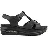Muya Reeves Anatomik Air Max Taban Islak Zemin Kadın Sandalet - Siyah