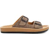 Muya Yuna Anatomik Taban Unisex Terlik - Vizon - 37