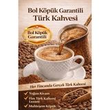 Muybieno Coffee MuyBieno Bol Köpüklü Türk Kahvesi %100 Arabica Yoğun Aromalı Geleneksel Türk Kahvesi 250 g - 250 gr