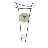 Muyika Heit Metal 73-34Cm Dekoratif Duvar Saati Mds-R Myk2097-7