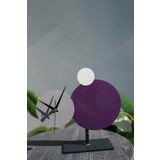 Muyika Pavimento Metal Masa Saati Mor-Gri-Ekru 26X25cm Mms