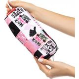 Muyoso Black Pink Baskılı Pembe Kalemlik