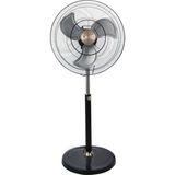 Muzeko MZK50 Plus 2 Salınımlı 3 Kanatlı 180 W Siyah Ayaklı Vantilatör