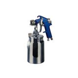 Muzi Ağır Hizmet Endüstriyel Hvlp Hava Püskürtmeli Alttan Depolu Boya Tabancası 1.7mm 1000ml