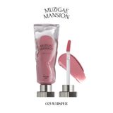 Muzigae Mansion Gül Özlü, Kadife Bitiş Sunan, Nemlendirici ve Kalıcı Tint MUZIGAE MANSION Objet Liquid 025 Whisper