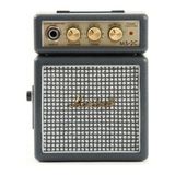 Müzik Marshall MS-2C Mini Elektro Gitar Amfisi 1 Watt Çıkış Gücü ile Kompakt Tasarım