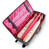 Müzik Profesyonel Gigbag Çiftli Kemençe Kılıfı - Gri Renk - Su Geçirmez