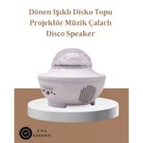 Müzik Ritimli Işık Değişimi & Dönen Dalga Efekti – Galaxy Projektör Mir40389727