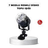 Müzik Ritmine Duyarlı Renkli Disko Topu – 7 Modlu Işıklı Parti Lambası P197241s2399