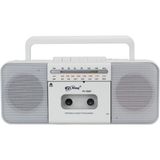 Müzik Seti Fm Radyo USB Mp3 Player Kablosuz Hoparlör Bluetooth Retro Teyp Kaset Çalar