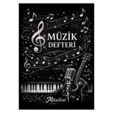 Müzikal Dükkan Müzik Defteri A4 Boyutunda 32 Sayfa