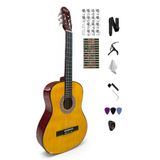 müzikhane 4/4 Orange Sap Ayarlı Gitar Kılıf Askı Pena Penalık Kapo Sticker Burgu Çevirici ve Bez