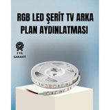 Müzikle Senkronize LED Şerit Tv Aydınlatma - TOPRAK2706-9000 - Çok Renkli