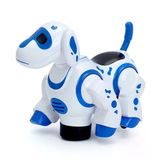 Müzikli Pilli Ve Işıklı Robot Mavi Renkli Köpek - Mavi Su Dünyası