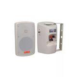 Mv-36 11 Cm 50 Watt Komütatörlü Hat Trafolu Krem Beyaz Sütun Hoparlör (2'Li Takım) (5267)