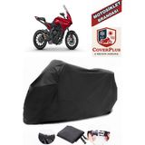 Mv Agusta Turismo Veloce R Branda Siyah Motosiket Brandası Motor Örtüsü Çadır Su Geçirmez Motosiklet Kılıfı Motor Brandası,lastikli,taşıma Torbalı - Arka Çanta UYUMSUZ