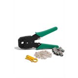MVLH Ağ Kurulum Seti - RJ45 RJ11 Pense + Mini Kablo Soyucu + 10 Adet Koruyucu Boot + 10 Adet RJ45 Konnektör