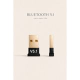 MVLH Bluetooth 5.1 Adaptörü USB Dongle Kablosuz Ses Alıcı Verici Mini