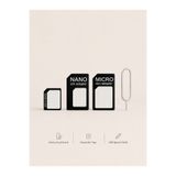 MVLH Nano-Micro Sım Çevirici Kit + Telefon Kartı Açma Iğnesi
