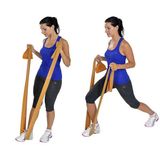 MVS PİLATES & YOGA EGZERSİZ BANDI , THERABAND 1.5 MT ALTIN