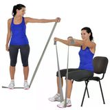 MVS PİLATES & YOGA EGZERSİZ BANDI , THERABAND GÜMÜŞ(EKSTRA GÜÇLÜ) 1.5 MT