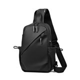 MVUYO Crossbody Çanta Erkek Büyük Kapasiteli 1 Omuz Çantası Kolay Su Değildir Çok Fonksiyonlu Göğüs Çantası