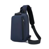 MVUYO Crossbody çanta fonksiyonel rüzgar büyük kapasiteli kod kilidi göğüs çantası erkek rahat iş 1 omuz çantası