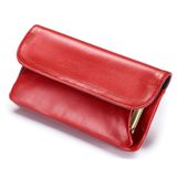 MVUYO FMURY hakiki deri kadın cüzdan uzun bayan deri çanta tasarım yağ balmumu deri kadın cüzdan bozuk para cüzdanı, D, 20.5CM, Tek Stil