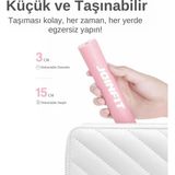 MWX Teknoloji Aerobik ve Pilates Direnç Bandı 4’lü Set - Esneme, Rehabilitasyon, Evde Yoga ve Fitness Için - Option-1