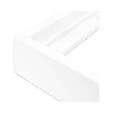 MWX Teknoloji Ahşap Paneller Için Şamandıra Çerçevesi, 17,5 cm Derinlik, Kalın, 22 x 30 Cm, Beyaz (FBOLD780912W) - -- - Option-1