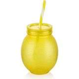 MWX Teknoloji Akrilik Limon Pipetli Bardak 650ML | Ferahlatıcı ve Renkli 650ML Akrilik Limon Pipetli Bardak - Yazın Serinletici Lezzetleri Deneyimleyin! - Option-1 - 0 - Siyah