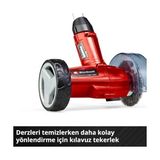 MWX Teknoloji Akülü Derz Temizleme Makinesi Gc-Cc 18 Li Kit Power X- (18 V, Ayarlanabilir Teleskopik Tutamak, Fırçalar, 2,0 Ah Akü ve Şarj Cihazı) - 001-Renkli