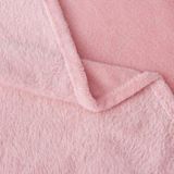 MWX Teknoloji Battaniye,televizyon Battaniyesi, Peluş, Polar Battaniye, Çift Kişilik 220 * 230 Pembe - 2328M - 1 x 32 x 27 cm