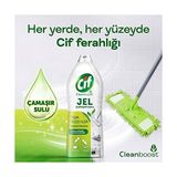 MWX Teknoloji Cif Jel Yüzey Temizleyici Cleanboost Tüm Yüzeyler Için Leke Çıkarıcı Çamaşır Sulu Ferahlığı 1500 ml - 1 kg