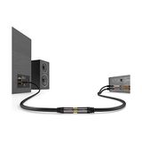 MWX Teknoloji – Cinch Uzatma Kablosu – 5m – Mükemmel Ses Kalitesi Için Özellikle Kırılmaz Hibrit Kablo (Subwoofer/ses Kablosu, Rca Fişten Jak Girişe, Amplifikatör/hifi Için Ideal, Analog ve Dijital) - Option-1