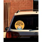 MWX Teknoloji Dikkat Arabada Bebek Var Araba Etiketi & - 0 - 1 Ay