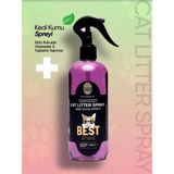 MWX Teknoloji Doku Pet Cosmetic Kedi Kumu Spreyi 400 ml | Topaklanma Yapmayan Kedi Kumu Koku Giderici Sprey - Option-1 - (ClearEyelets)Black-RadiantOrchid