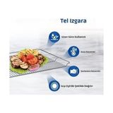 MWX Teknoloji Fırın Tel Izgara, Profilo ile Uyumlu 465X375 mm - Option-1