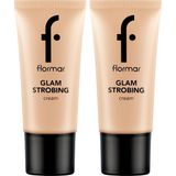MWX Teknoloji Glam Strobing Cilde Işıltı Veren Hafif Yapılı Makyaj Bazı (2 Paketi) - Option-1 - -50 C