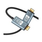 MWX Teknoloji HDMI To HDMI Kablo, 8k 60Hz 200CM Yüksek Hızlı, HDMI Kablo 2 Metre Kablo Uzunluğu Vrr Tv/ps5/ps4/ Xbox Series X/monitör ile Uyumlu ZR860 - Option-1 - Ahşap