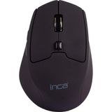 MWX Teknoloji Inca-Inca IWM-237R 600-1600DPI 4 Level Silent Mouse(Sessiz) Ergonomik Dizayn, Dokunuş Hissi 800 1600 Dpı Optik Çözünürlük 2.4ghz Nano Alıcı, Mouse Içine Yerleştirilebilir