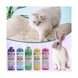 MWX Teknoloji Kedi Kumu Koku Giderici Granül Parfüm - Uzun Süreli Ferahlık Sunan Kedi Kumu Kokusu Giderici, Etkili Koku Nötrleştirici 250 ml (Yasemin) - Option-1