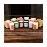 MWX Teknoloji Kokulu Mum - 150 gr Cam Bardak Sandal Ağacı Kokulu Mum |%100 Doğal Soya Mumu | Özel Hediye Kutulu | Vegan ve Parafinsiz Saf Soya Wax (Sandal Ağacı) - Option-1