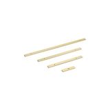 MWX Teknoloji Kulp Alt Taban Mat Altın 128 mm - 1BW-Beyaz - Ahşap
