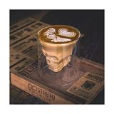 MWX Teknoloji Kuru Kafa Shot Bardağı Bardak Dayanıklı Borosilikat Cam Bardak Kahve Sunum Bardağı - 0 - Siyah - Option-1