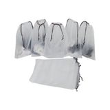 MWX Teknoloji Meapuff, 50 Adet Set 25X35 cm Su Geçirmez Kozmetik ve Plaj Çantası - Option-1 - 001-Renkli