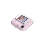 MWX Teknoloji Mini 12 Pembe Fotoğraf Makinesi-20'li Film-Mini Albüm ve Şeffaf Kılıf Seti - Açık Bej