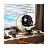 MWX Teknoloji Mini Vantilatör - Masaüstü USB Fan - Klipsli Sabitleme - 360° Ayarlanabilir - Ultra Güçlü Hava Akımı ile Süper Serinlik Hissi - Portatif, Taşınabilir, Minimalist Tasarım (Siyah) - 001-Siyah
