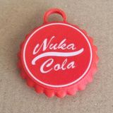 MWX Teknoloji Mizaku Fallout Nuka Cola Temalı ile Uyumlu Kılıf Anahtarlık - 001-Renkli