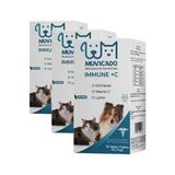 MWX Teknoloji Muvicado Kedi ve Köpeklerin Bağışıklık Sistemini Destekleyen Tablet Immune C Vitamin (3 Paketi) - Option-1
